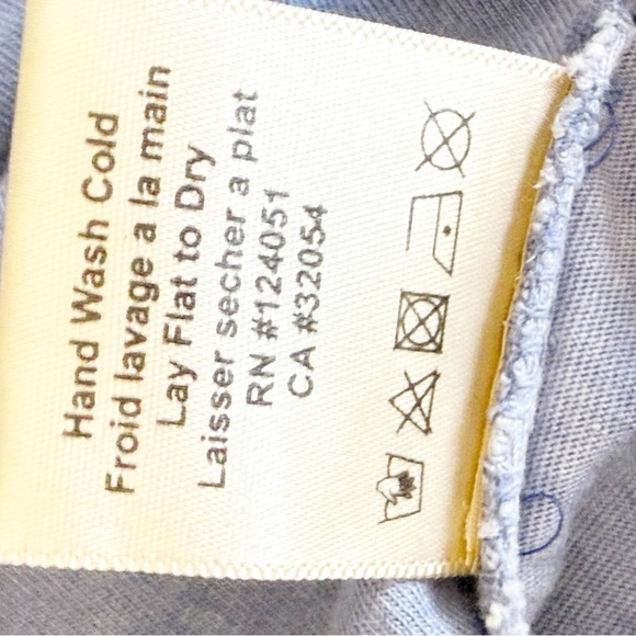 Porridge Blue Wrap Top M - Picture 6 of 6